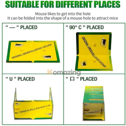 Pack Of 3 Mouse Glue Traps Expert Catch