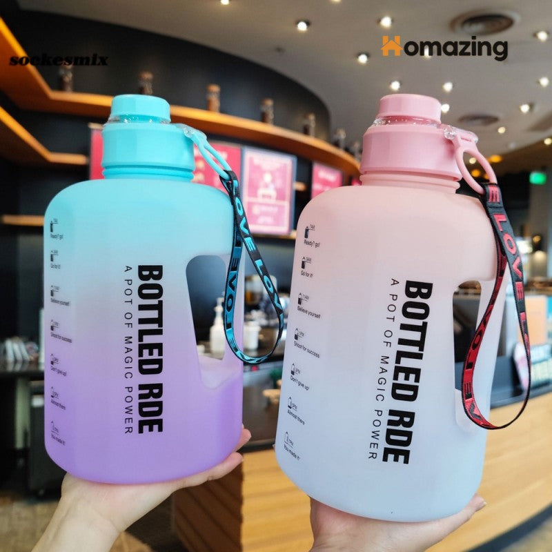 Water Bottle Shaker With Handle 2.2 Liter