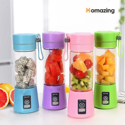 Portable Chargeable Travel Juicer Blender 6 Blade