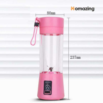 Portable Chargeable Travel Juicer Blender 6 Blade