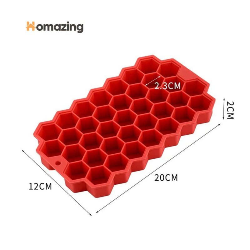 Silicone Honeycomb Ice Mold Tray