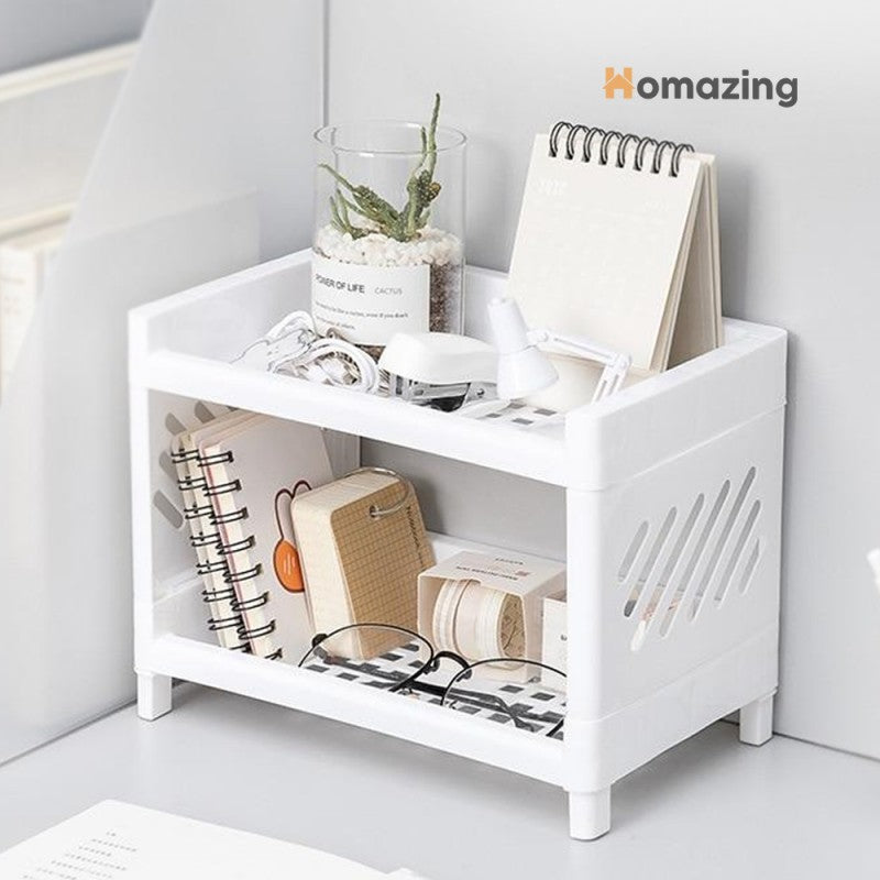 2 Layer Storage Organizer Shelf