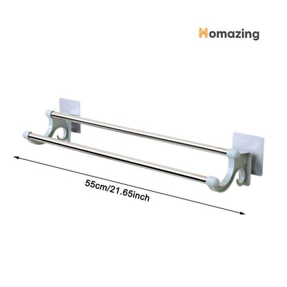 Double Rod Towel Hanger Rack