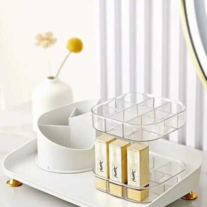 Rotating Cosmetic & Lipstick Organizer