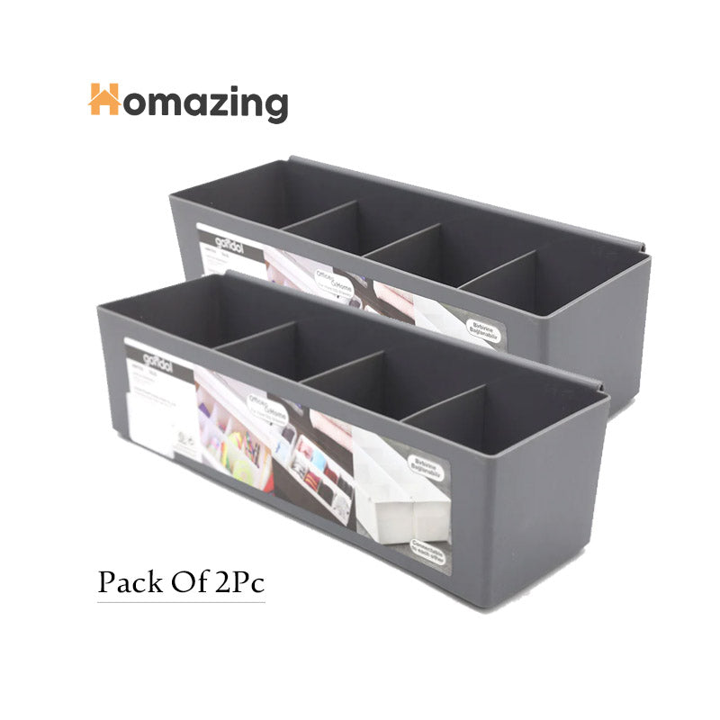 4 Compartment Drawer Organizer