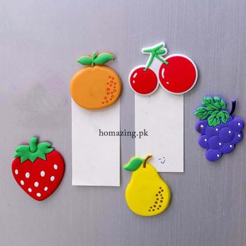 6 pcs Fruit Fridge Magnets