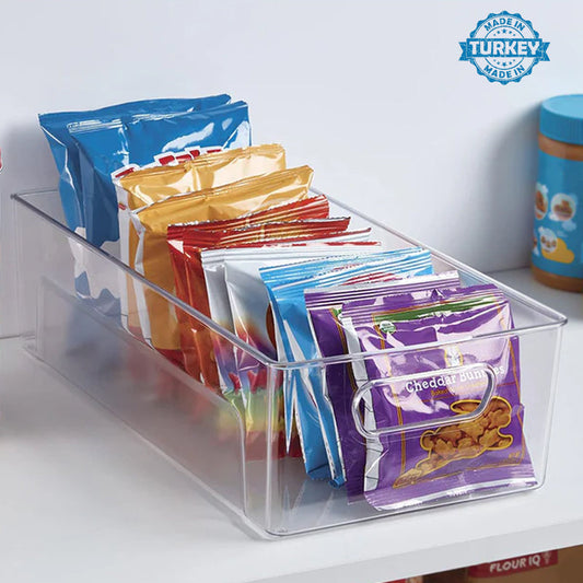 Acrylic Storage Organizer With Handle