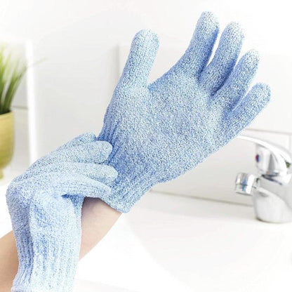 Bath Gloves Pair For Body Scrub