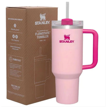 Stanley Tumbler Mug With Lid & Straw