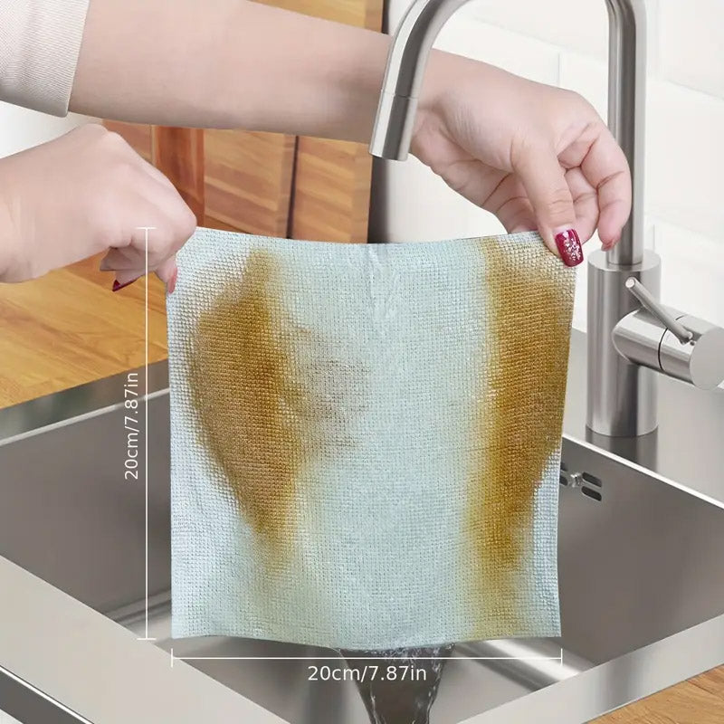 Reusable Microfiber Cleaning Cloth 20 Pcs