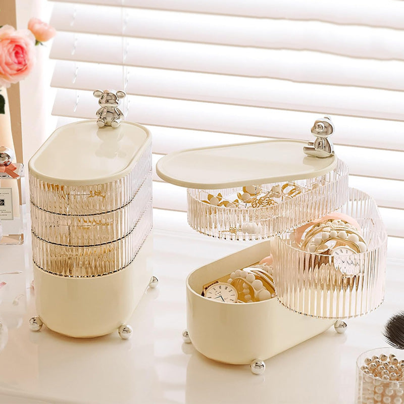 3 Tier 360 Rotating Jewelry Organizer