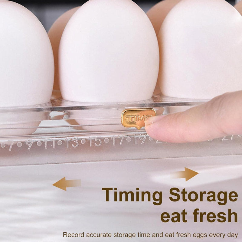 30 Grid Acrylic Egg Storage Organizer