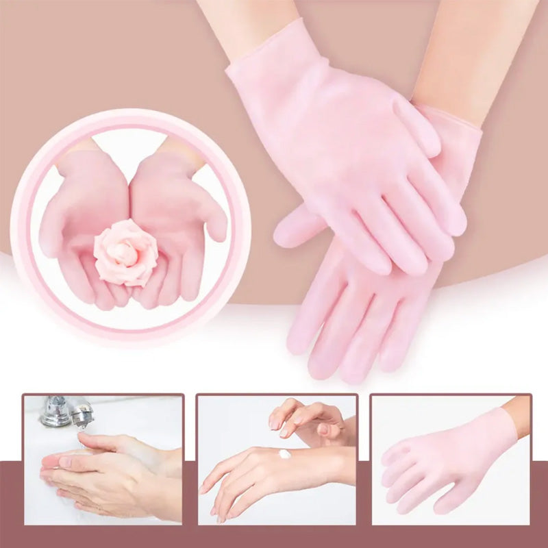 Silicone Moisturizing Gel Gloves Premium Quality