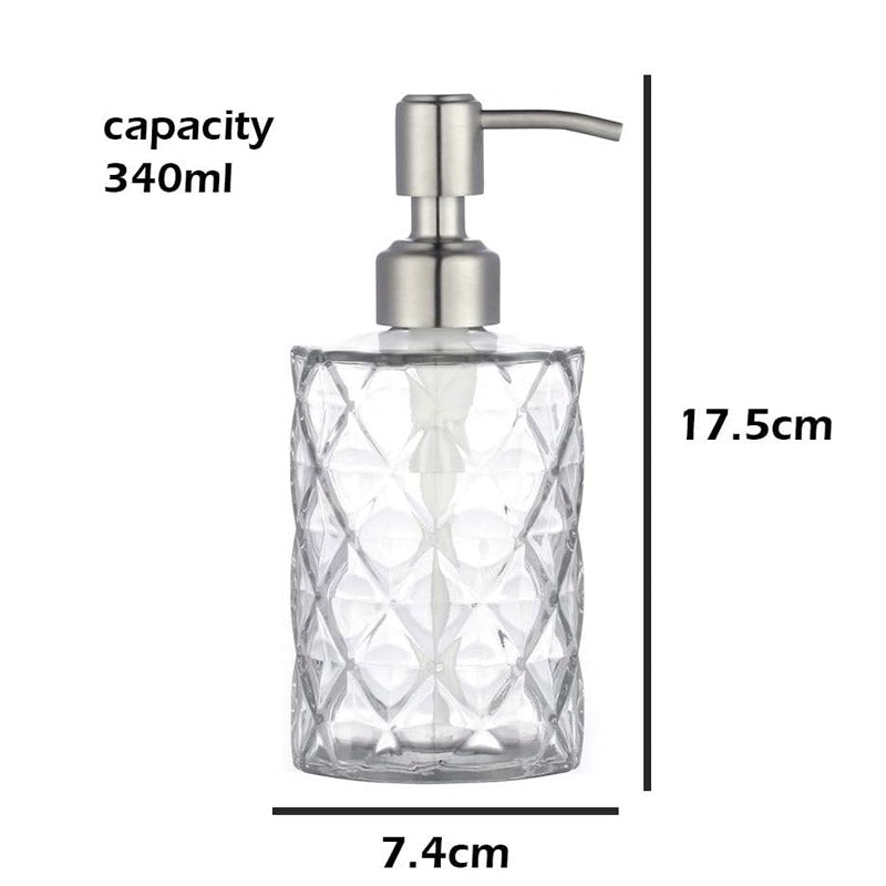 Glass Liquid Hand Soap Dispenser