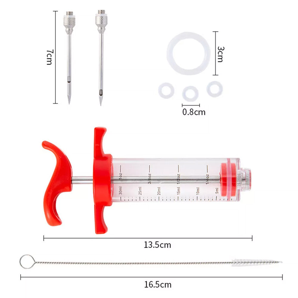 Meat Marinade Injector Syringe With Needle