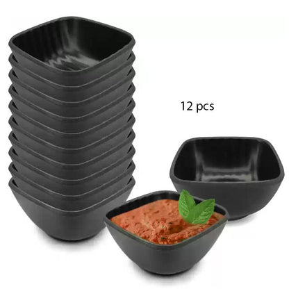 Mini Dip Sauce Bowls -Melamine Pack Of 6