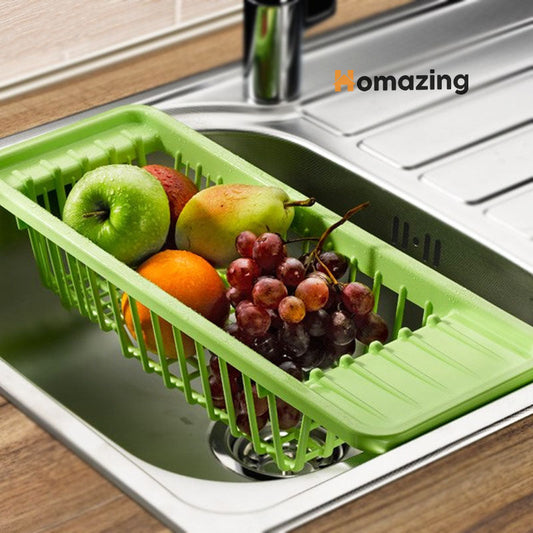 Over The Sink Dish Drainer Basket