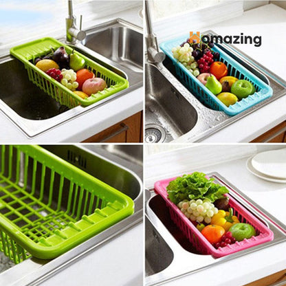 Over The Sink Dish Drainer Basket