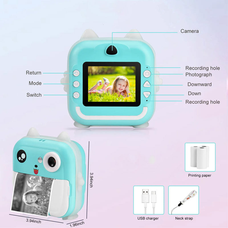 Kids Instant Print Digital Camera