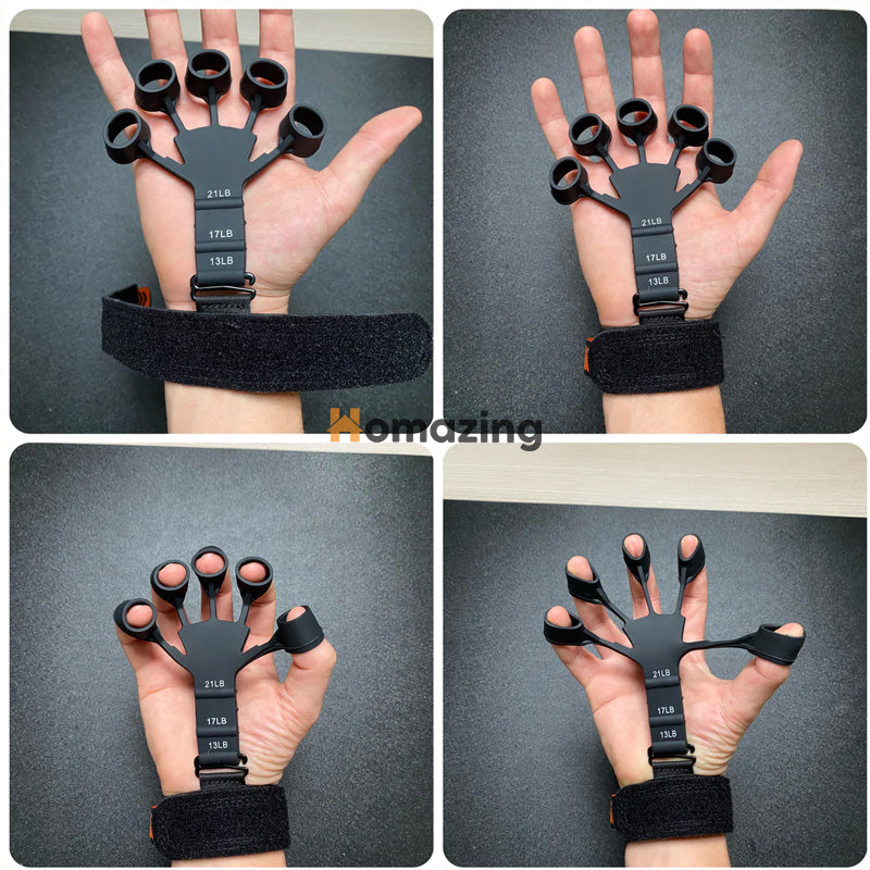 Silicone Finger Hand Grip Strengthener