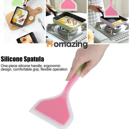 Silicone Spatula Non-Stick Wide Turner