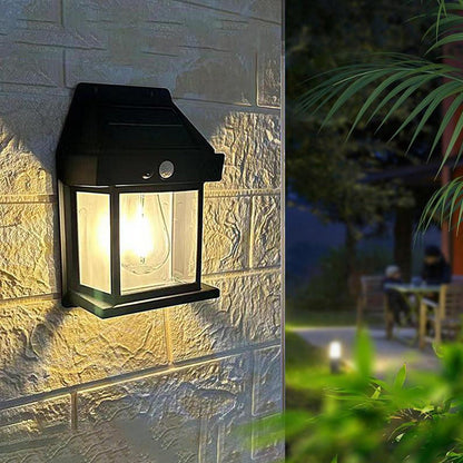 Solar Wall Lamp Light Motion Sensor