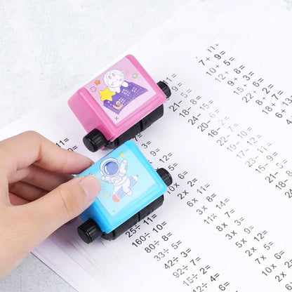 Roller Practice Number Stamp - Addition Tool For Kids