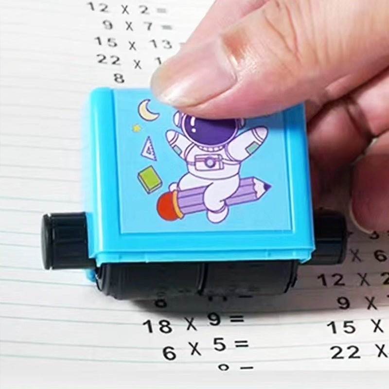 Roller Practice Number Stamp - Addition Tool For Kids