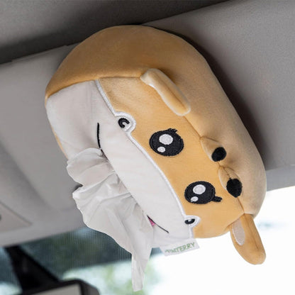 Cute Car Hanging Toy Tissue Paper Box