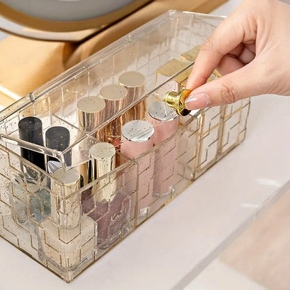 Acrylic Cosmetic Storage Box With Lid