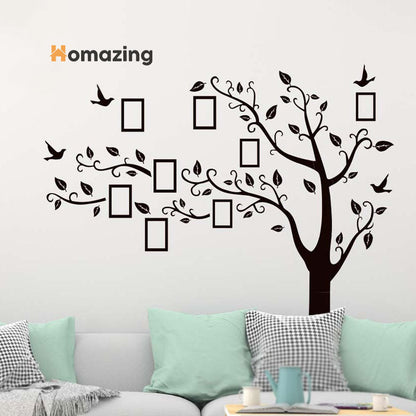 Tree Wall Sticker With Photo Frames