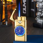 Refillable Fancy Watch Lighter | Best Quality Watch Lighter | Metal Lighter ( Random Color )