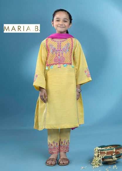 SUMMER _ COLLECTION 2025  Brand: Maria B. (Kids Collection) Category: 2 Piece  Fabric: 90/70 lawn