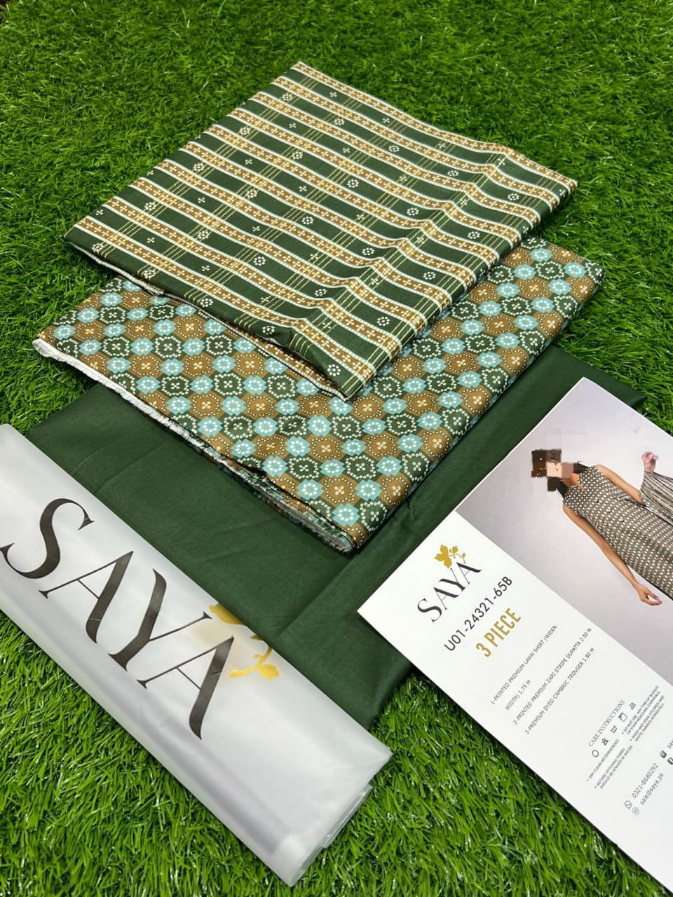 BRAND SAYA  LAWN 3PC COLLECTION ‘ 25