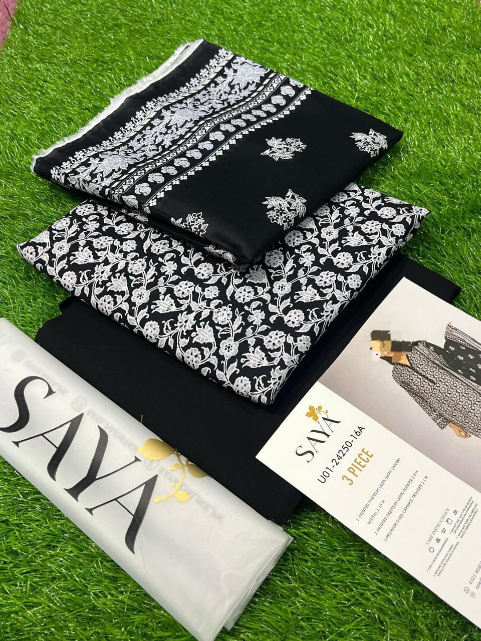 BRAND SAYA  LAWN 3PC COLLECTION ‘ 25