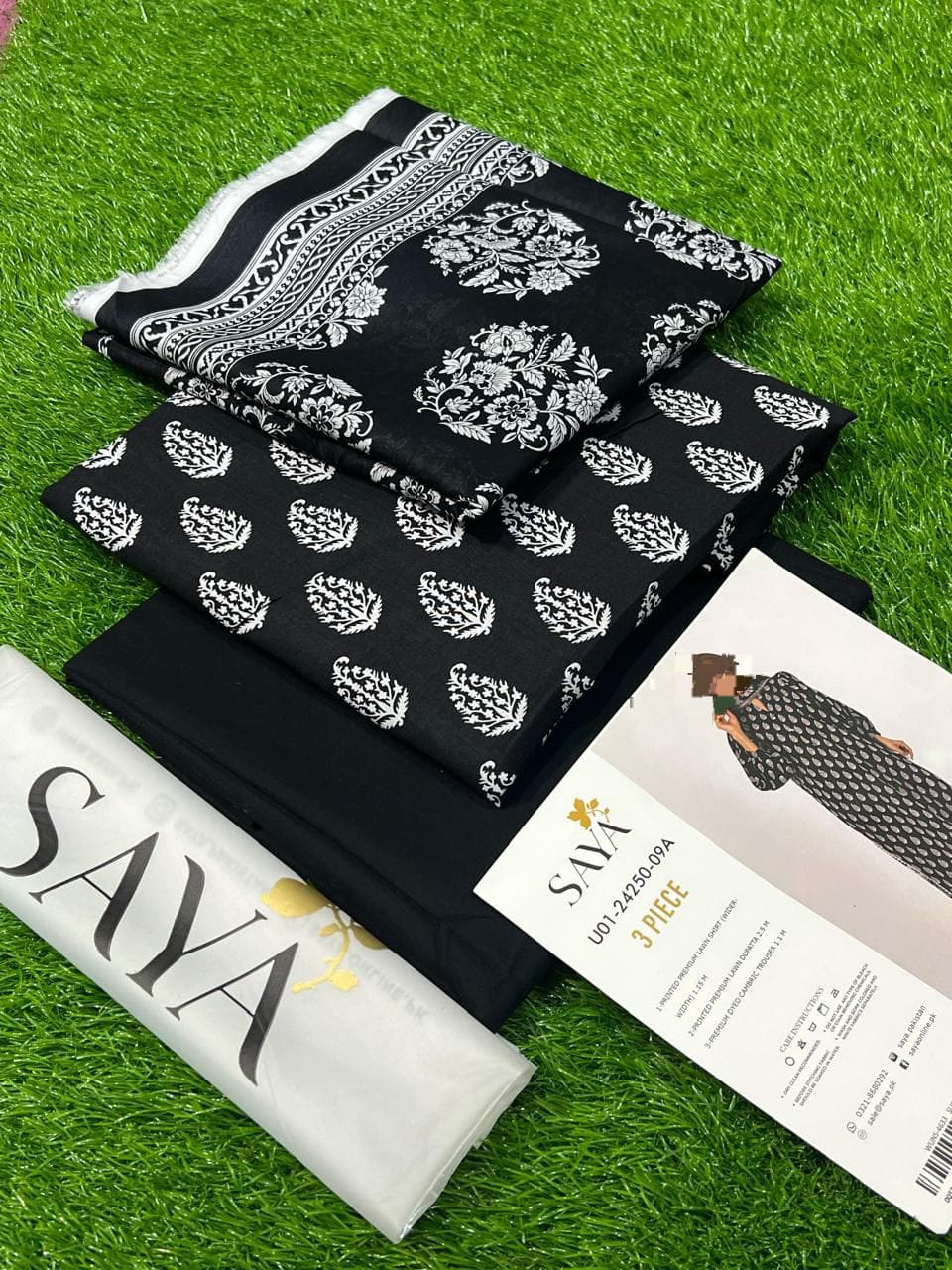 BRAND SAYA  LAWN 3PC COLLECTION ‘ 25