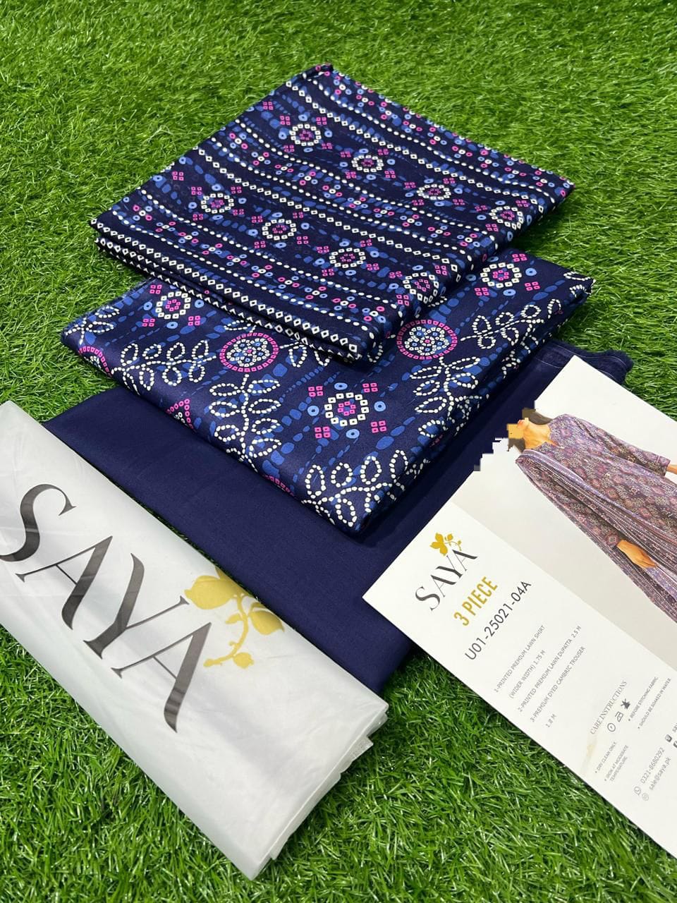 BRAND SAYA  LAWN 3PC COLLECTION ‘ 25