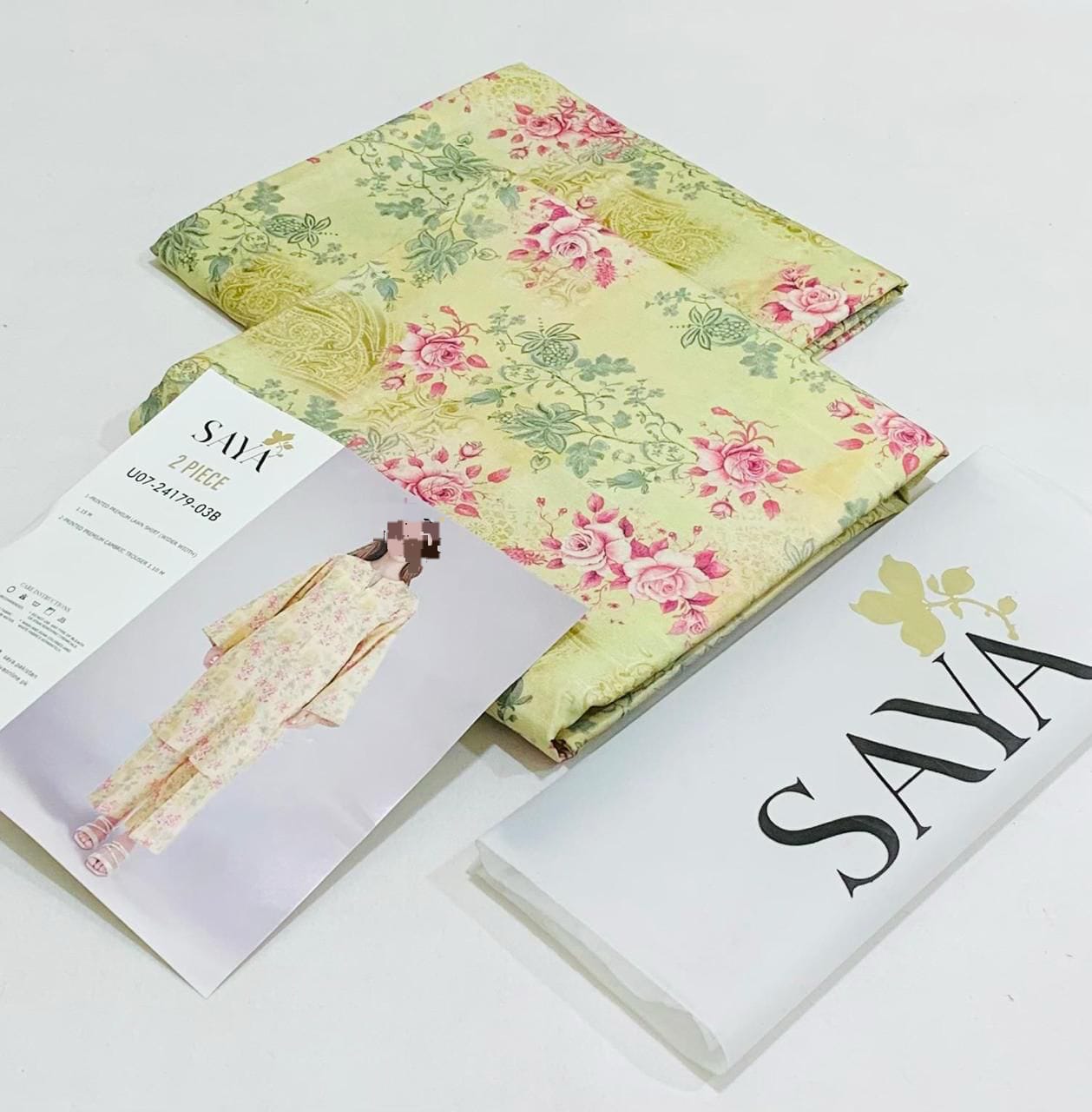 BRAND SAYA  FABRIC LAWN