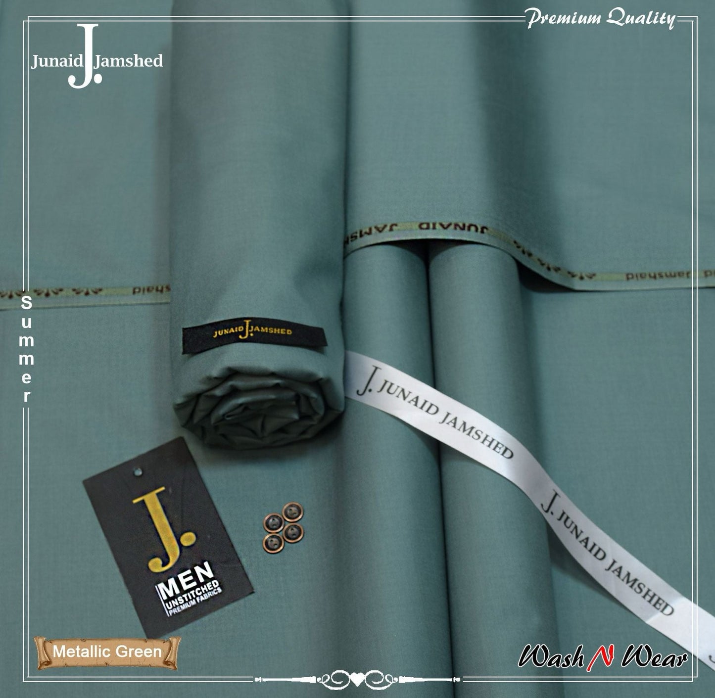 Junaid Jamshaid   Wash n Wear    Summer 24'  Product details: