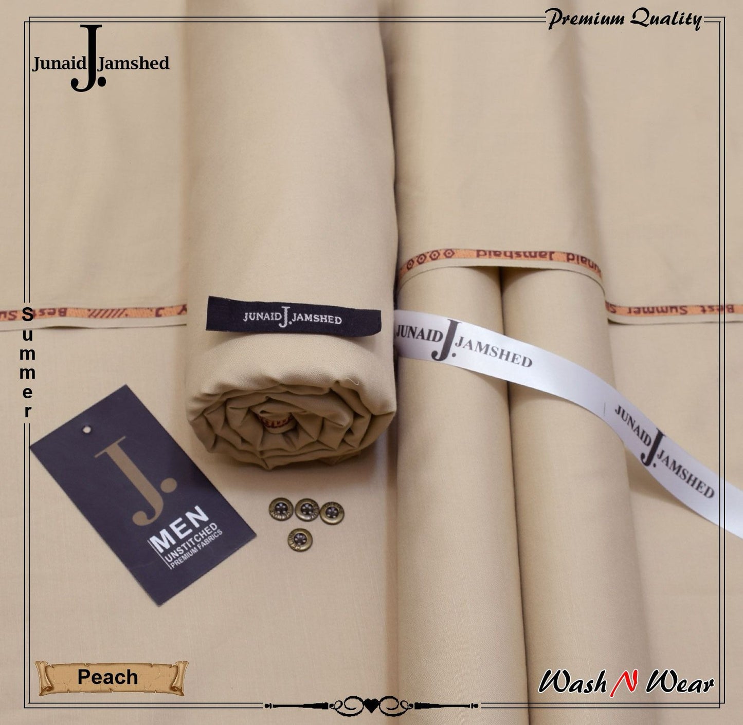 Junaid Jamshaid   Wash n Wear    Summer 24'  Product details: