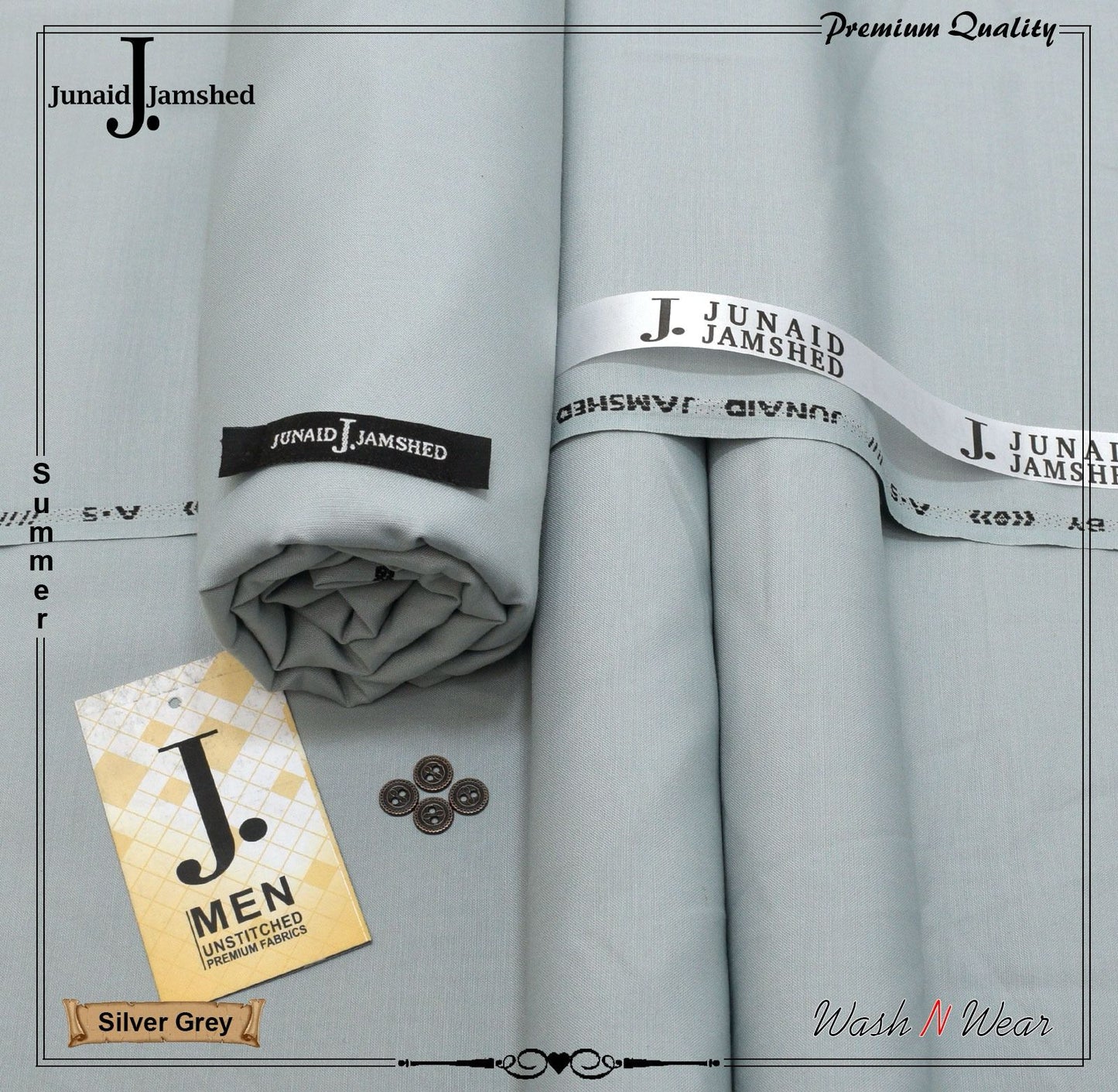 Junaid Jamshaid   Wash n Wear    Summer 24'  Product details: