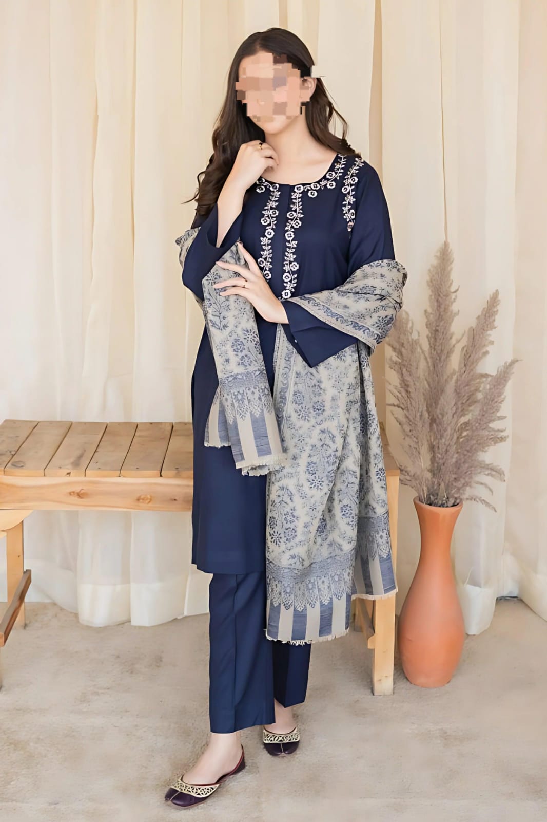 SUMMER COLLECTION 🌸  🟥 BRAND NAME : AISLING 🟨 CATEGORY : LAWN 3PC Embroidered  > AIRJET LAWN 90/70 EMBROIDERED COLLECTION