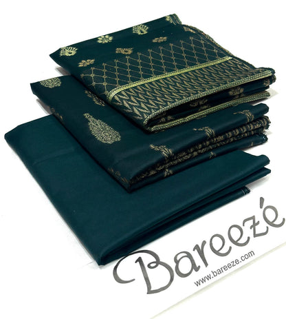 Bareeze 3pc Lawn Jacquard Collection