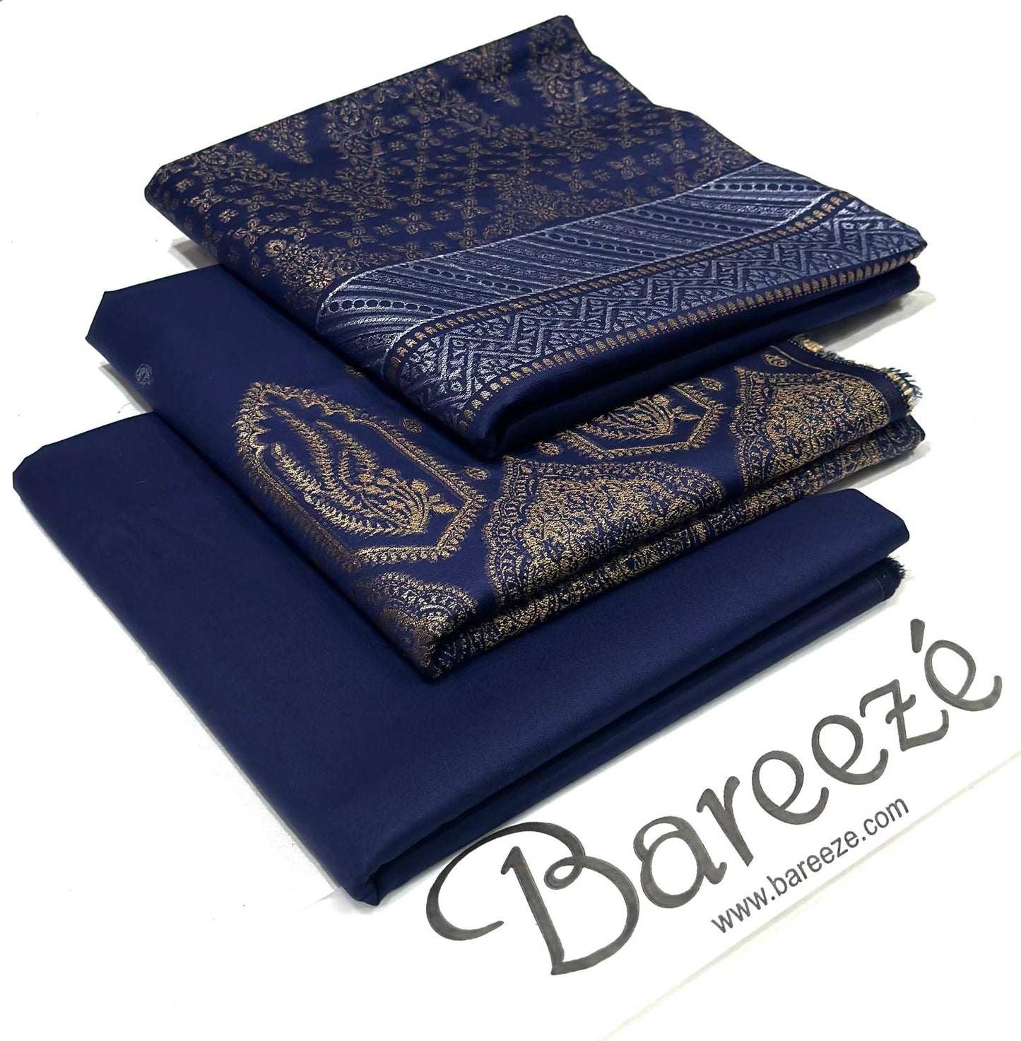 Bareeze 3pc Lawn Jacquard Collection