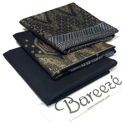 Bareeze 3pc Lawn Jacquard Collection