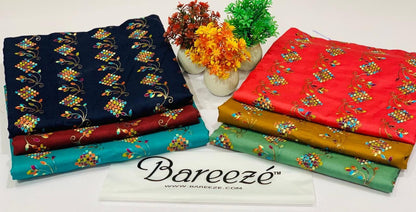 (BAREEZE LAWN 2025 OPENING)  EMBROIDERY LUXURY  LAWN  Embroidery 2pc Collection