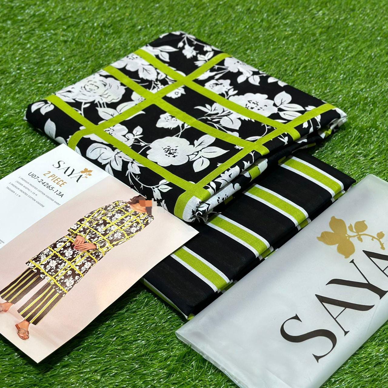 BRAND SAYA  FABRIC LAWN