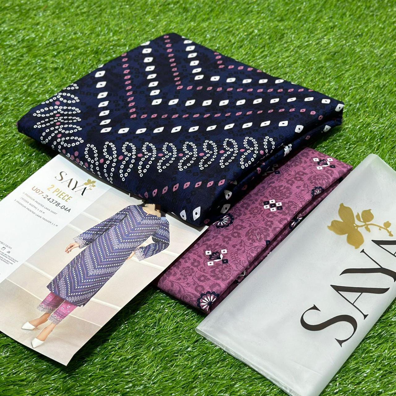 BRAND SAYA  FABRIC LAWN