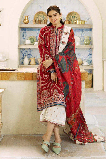 Brand Name ZARA SHAHJAHAN (LAWN)  SHIRT:  Lawn  DUPATTA: Neno-Kara  TROUSER: Lawn   By Pcs : 3 Pcs