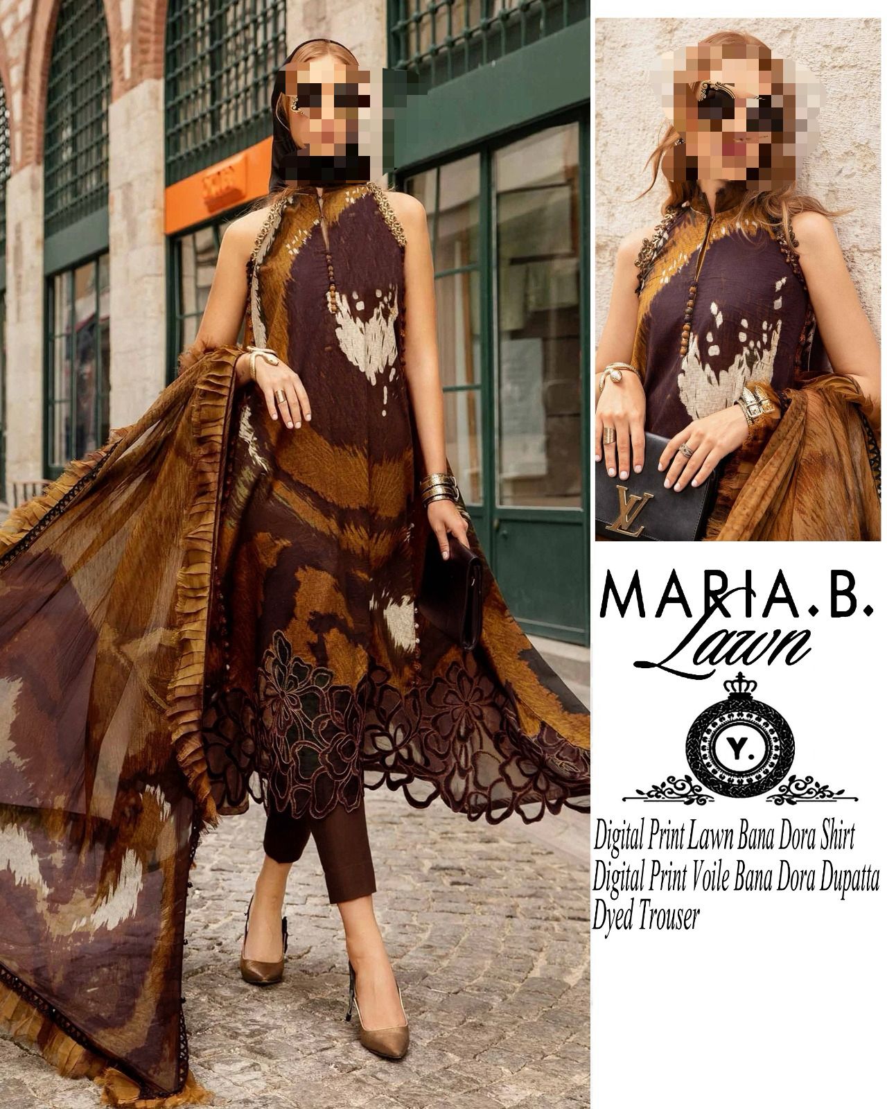 NEW ARRIVAL'S SUMMER LAWN COLLECTION 2025       BRAND NAME             MARIA B